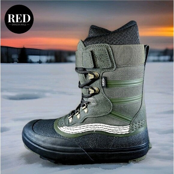 Vans Standard XF Snow MTE Boots Powsurf Wolfgang Nyvelt Green Nby - Men\'s Size 9